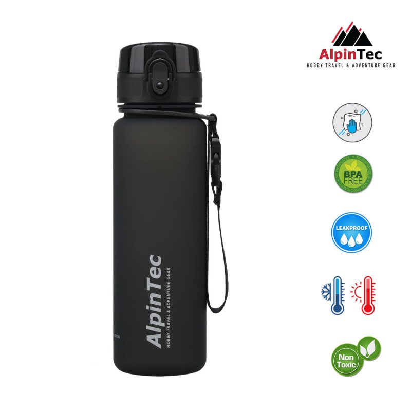 AlpinTec Παγούρι Style 500ml Μαύρο - 2
