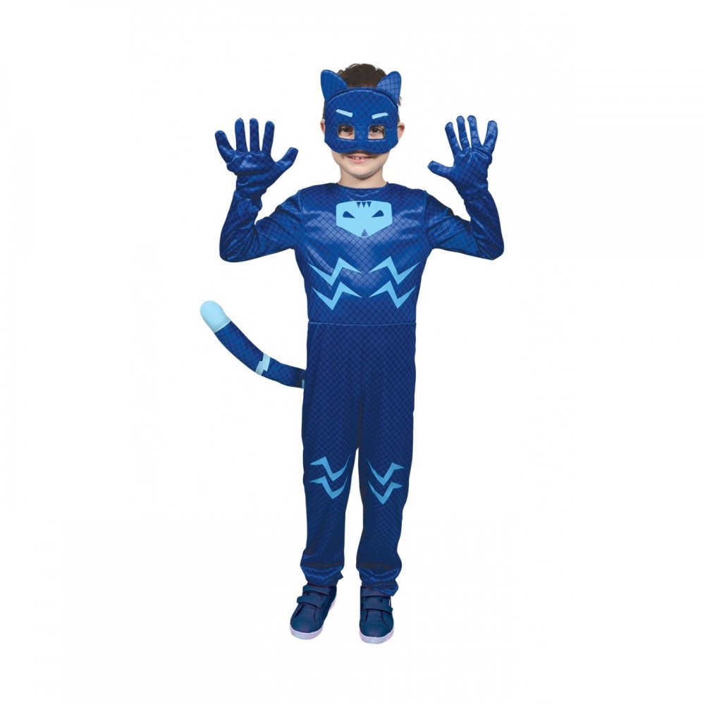 Αποκριάτικη Παιδική Στολή PJ Masks Τερατάκι Μπλε Νο 6 ετών - 1