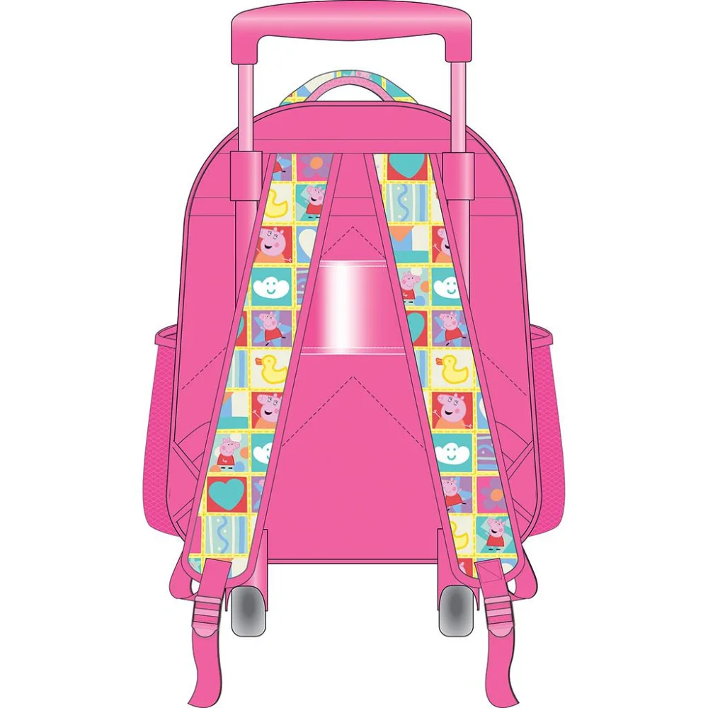 Must Team Trolley Νηπιαγωγείου Peppa Pig Smile Play Jump 2 Θήκες - 2