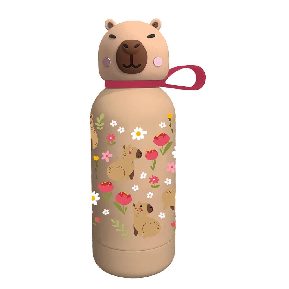 Must Team Παγούρι Θερμός Ανοξείδωτο Capybara 350 ml - 1