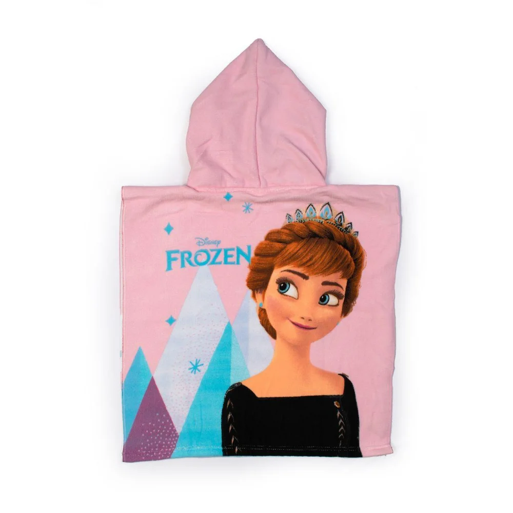 Dimcol Πόντσο Θαλάσσης Quick Dry Disney Home Frozen 50x100 εκ. Pink - 2