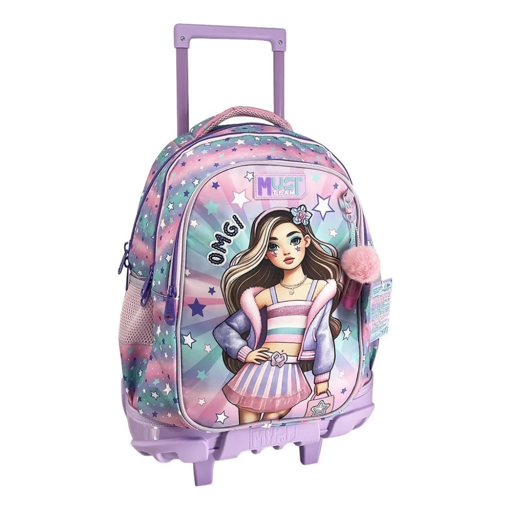 Must Team Τσάντα Trolley Fashion Girl 3 Θήκες - 1
