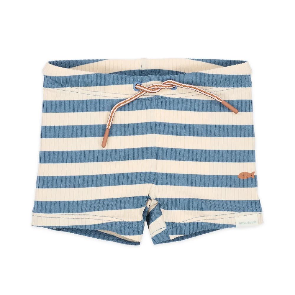 Little Dutch Παιδικό Μαγιό για Αγόρια Ocean Blue Stripes 6-12 μηνών - 1