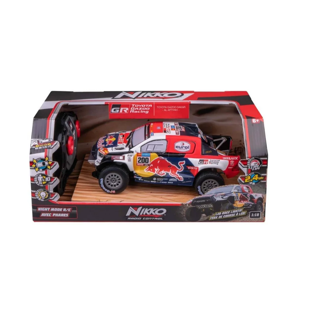 Nikko Τηλεκατευθυνόμενο Toyota Dakar Hilux With Lights RC 1:18 - 1