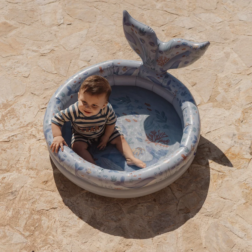 Little Dutch Φουσκωτή Πισίνα με Ουρά Φάλαινας Ocean World 80 εκ. - 12
