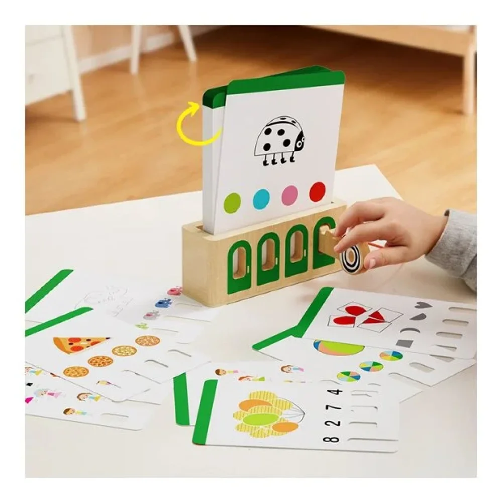 Top Bright Ξύλινο Εκπαιδευτικό Παιχνίδι Logical Key Game Advanced Montessori Play - 2