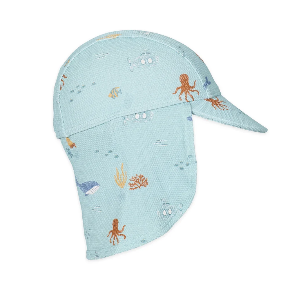 Little Dutch Παιδικό Καπέλο Ήλιου Ocean Friends Νο 2 (45-47,5 εκ.) - 3