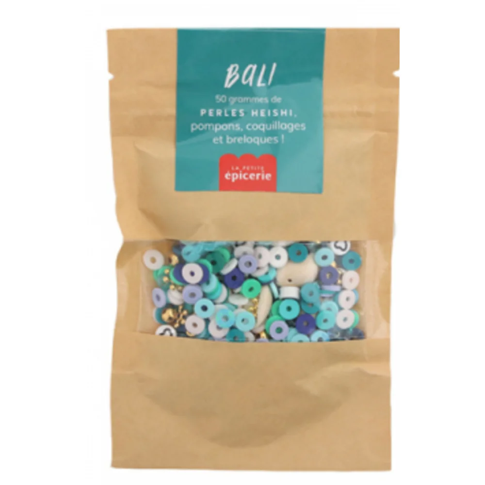 Petit Pinceau Σετ Κατασκευής Κοσμημάτων με Χάντρες και Γούρια Heishi Μπαλί - 1