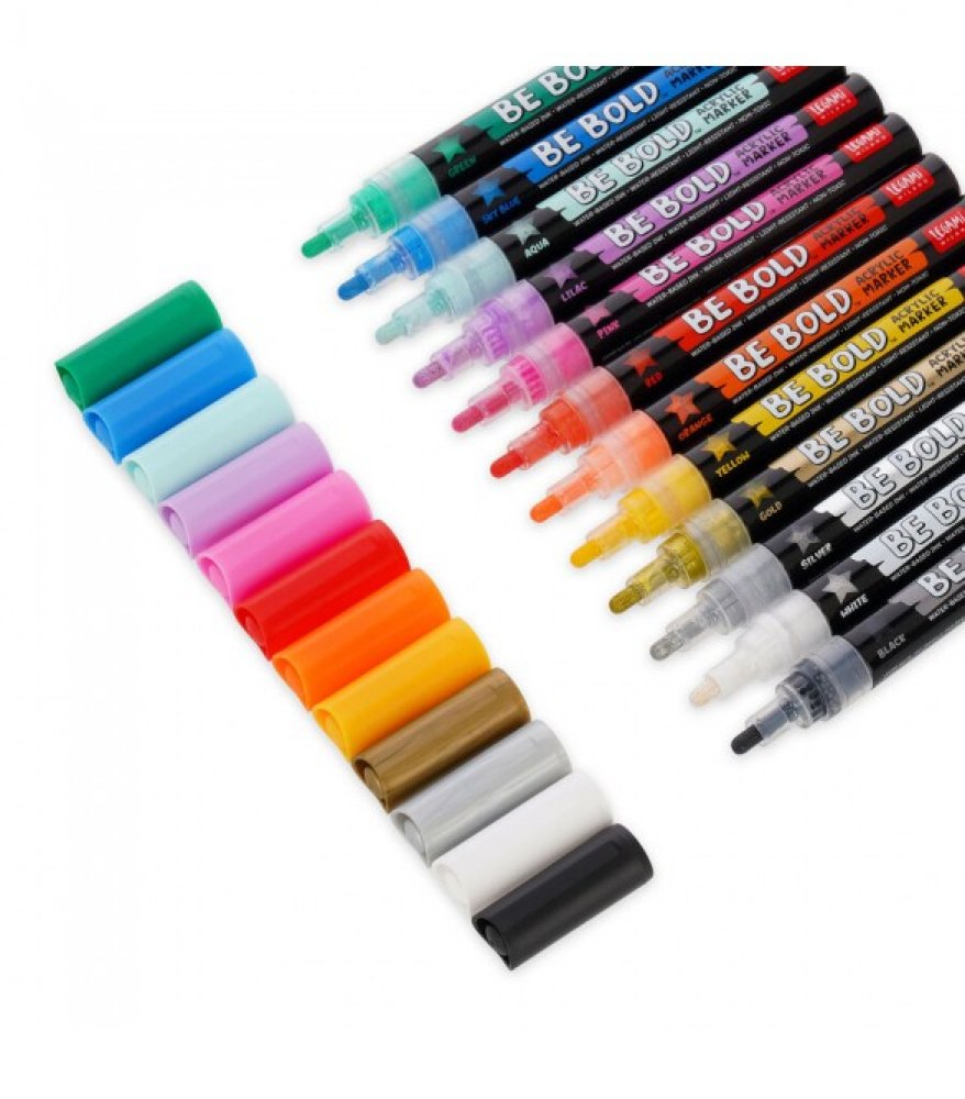 Legami Ακρυλικός Μαρκαδόρος Ζωγραφικής Be Bold Aqua - 3