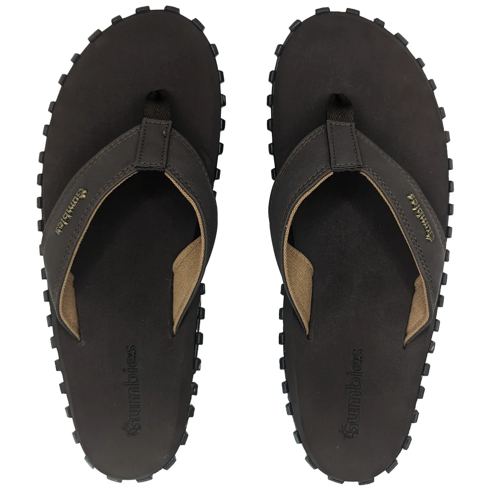 Gumbies Σαγιονάρες Vegovert Brown Νο 46 - 1