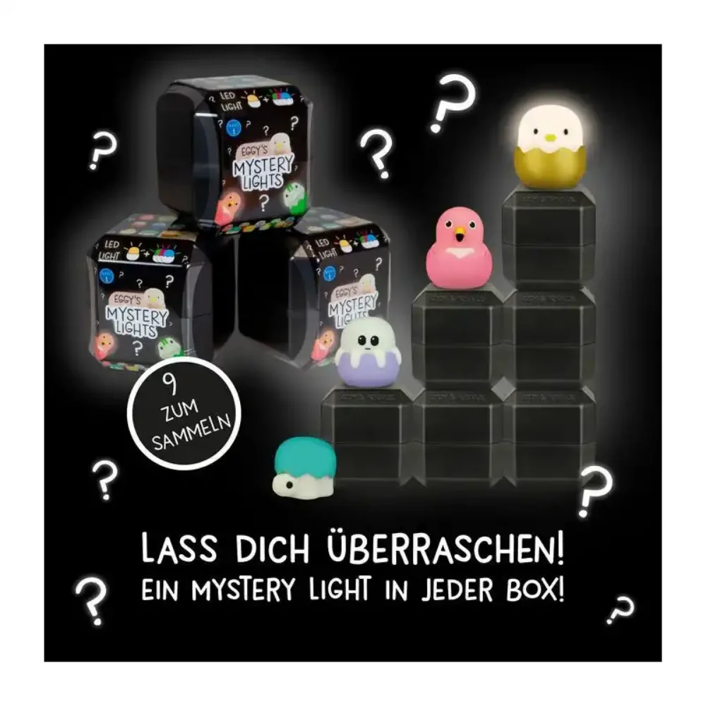MegaLight Blind Box Eggy’s Mystery Lights Mini Lights 9 Σχέδια - 5