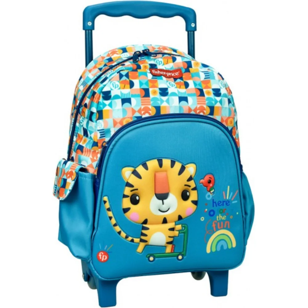 Fisher Price Trolley Νηπιαγωγείου Mini Tiger - 1