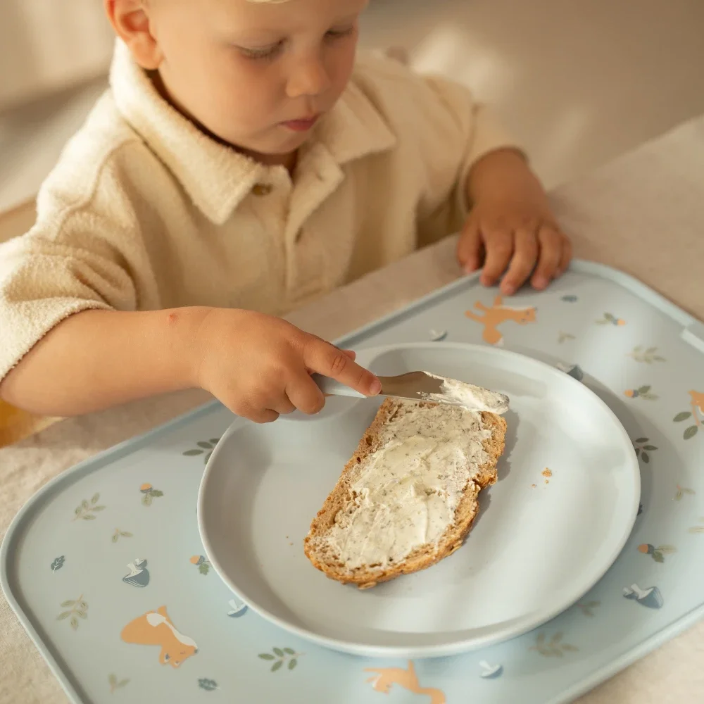 Little Dutch Παιδικό Σετ Φαγητού 6 Τεμαχίων Mio Forest Friends - 3