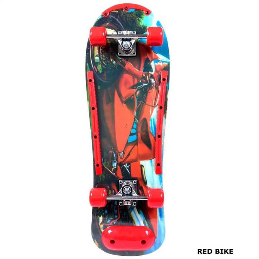 Αθλοπαιδιά Τροχοσανίδα Φαρδιά Red Bike - 1