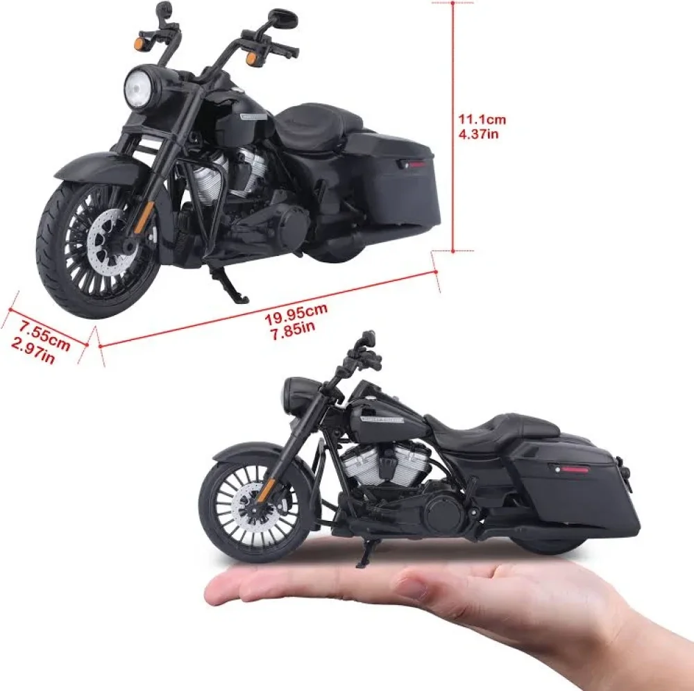 Maisto Motorcycles Harley Davidson 2017 Road King Special 1:12 - 4