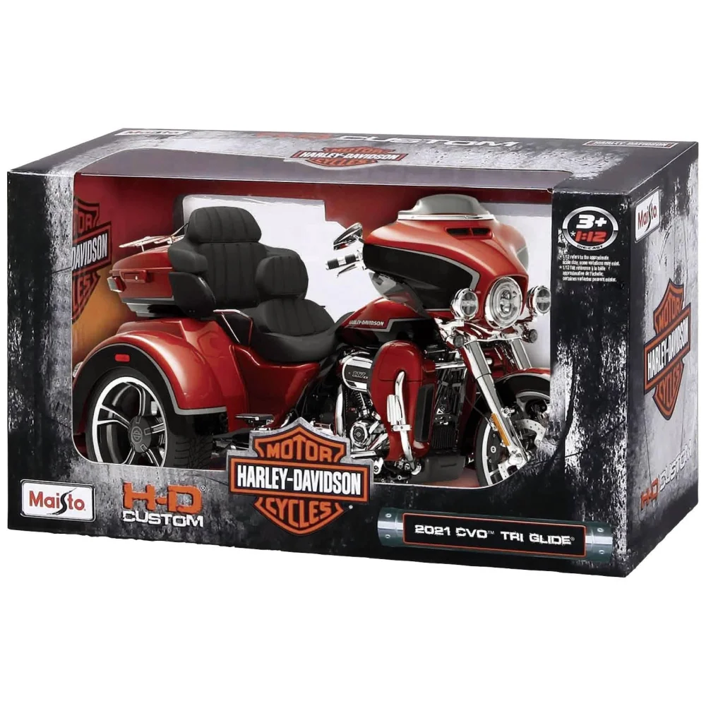 Maisto Motorcycles Harley Davidson 2021 CVO Tri Glide 1:12 - 7