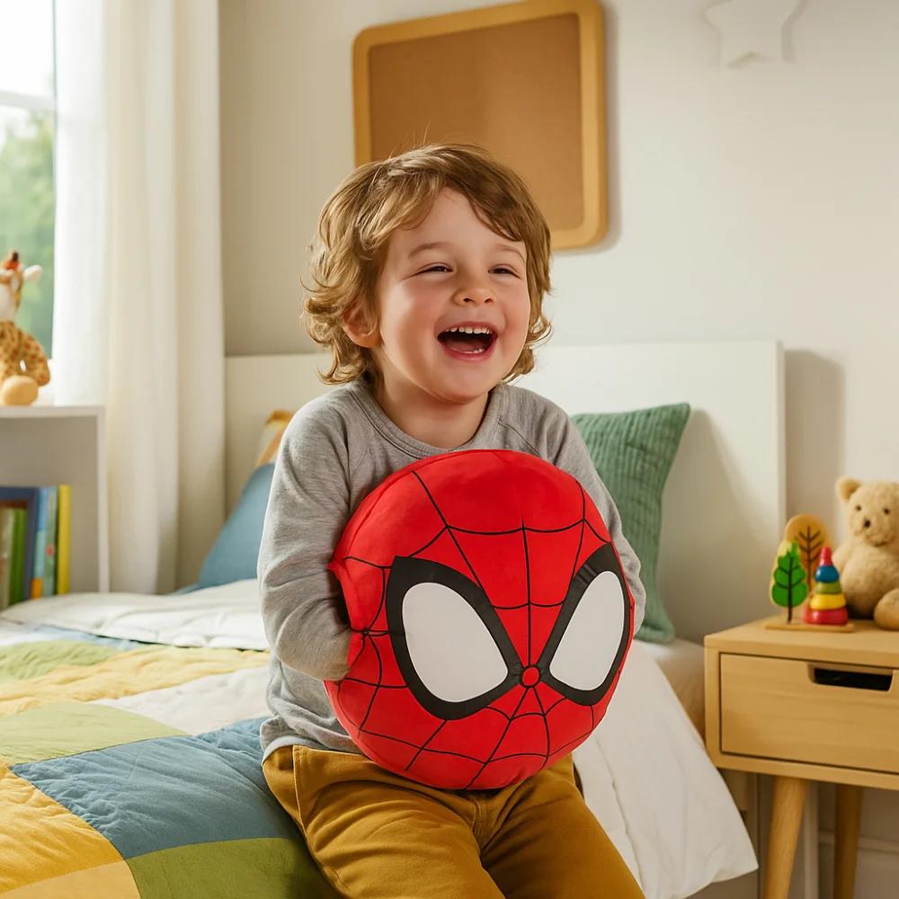 Noxxiez Λούτρινο Μαξιλάρι για Ζεστά Χέρια Spiderman - 2