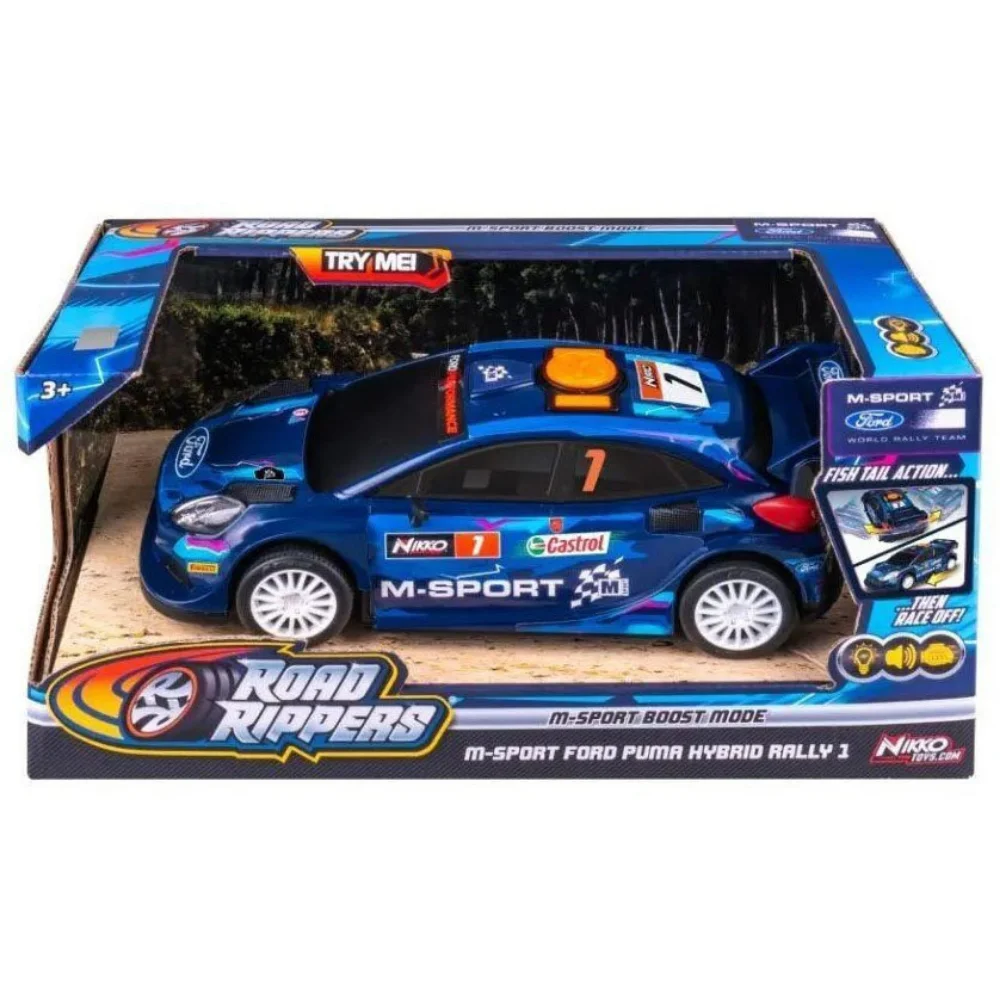 Nikko Road Rippers Αυτοκινητάκι Ford M-Sport Boost Mode - 1