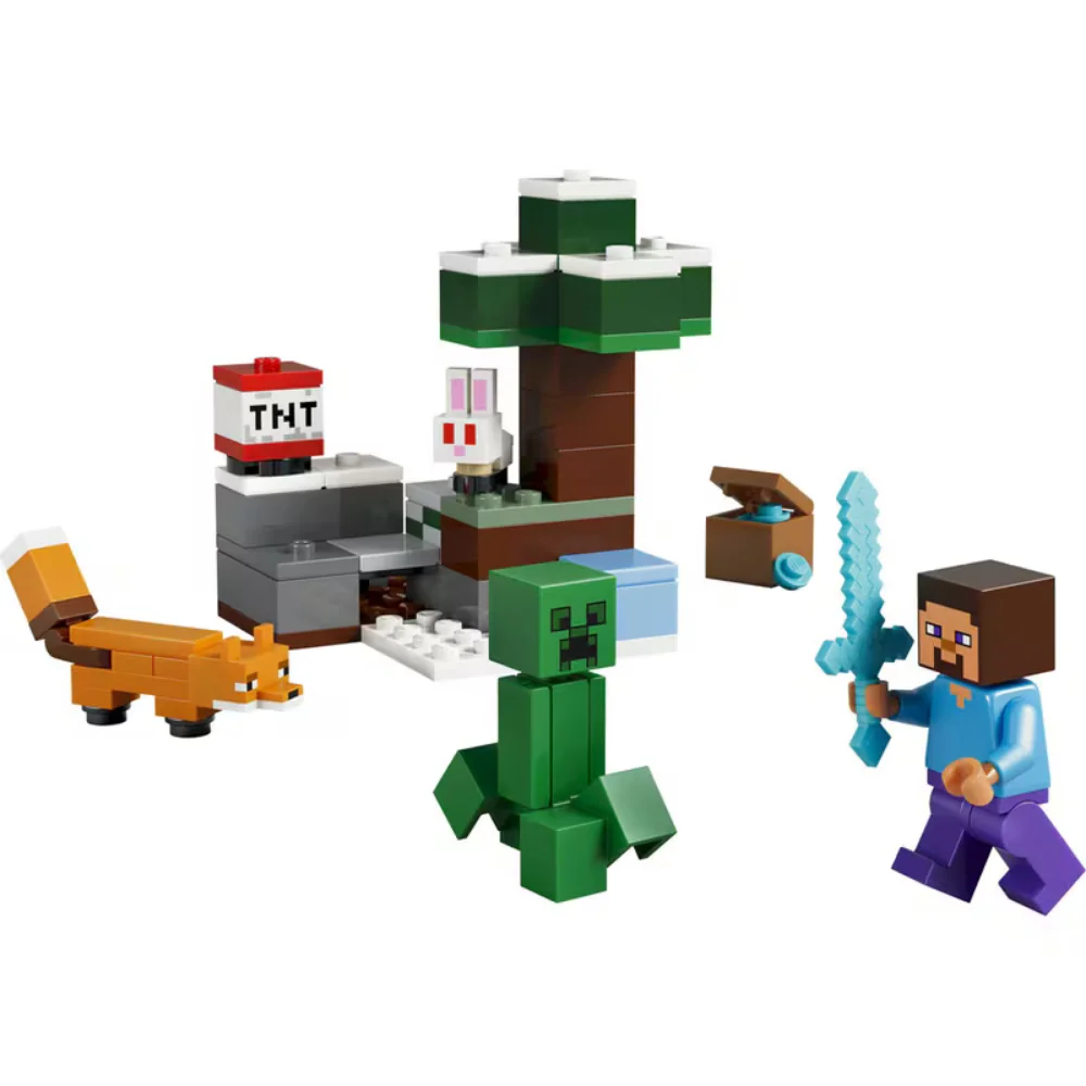 Lego Minecraft Steves Taiga Adventure - 3