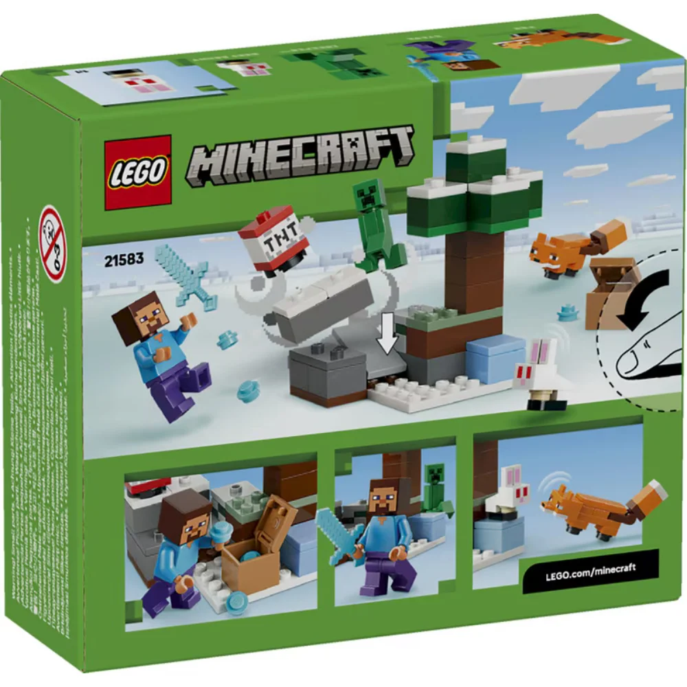 Lego Minecraft Steves Taiga Adventure - 5