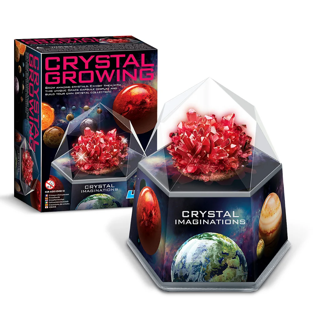 4M Καλλιέργεια Κρυστάλλων Κόκκινο - 6