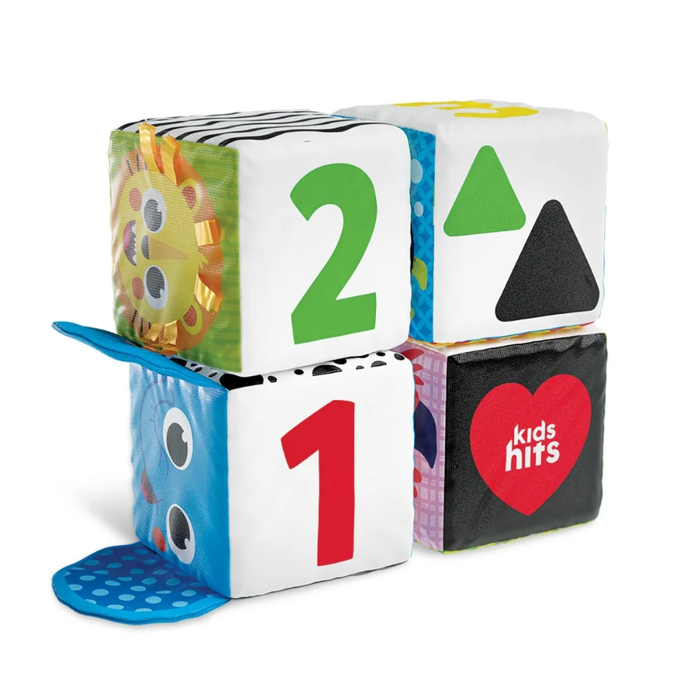 Kids Hits Μαλακοί Κύβοι Ζωολογικός Κήπος - 7