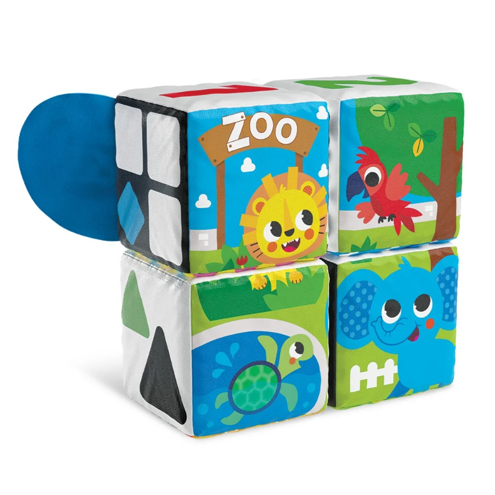 Kids Hits Μαλακοί Κύβοι Ζωολογικός Κήπος - 8