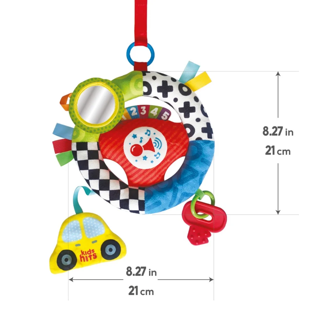 Kids Hits Μουσικό Τιμόνι Μικρός Οδηγός - 2