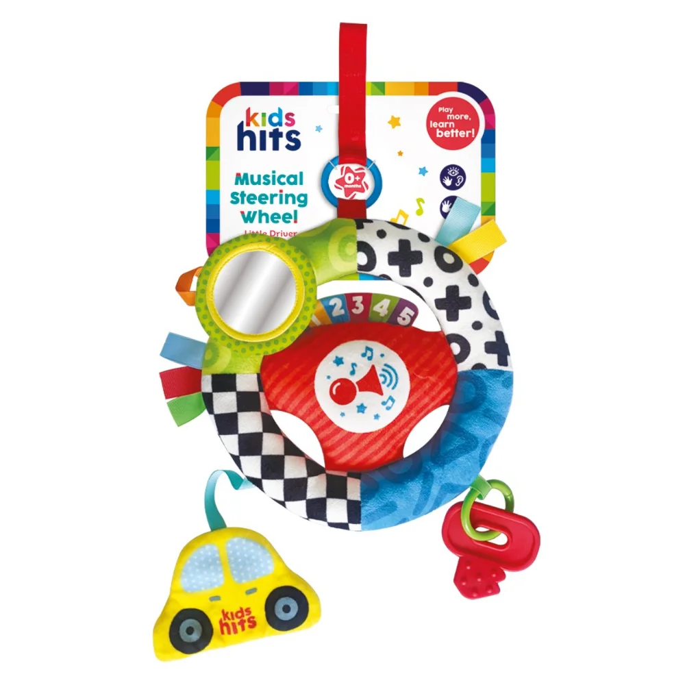 Kids Hits Μουσικό Τιμόνι Μικρός Οδηγός - 6