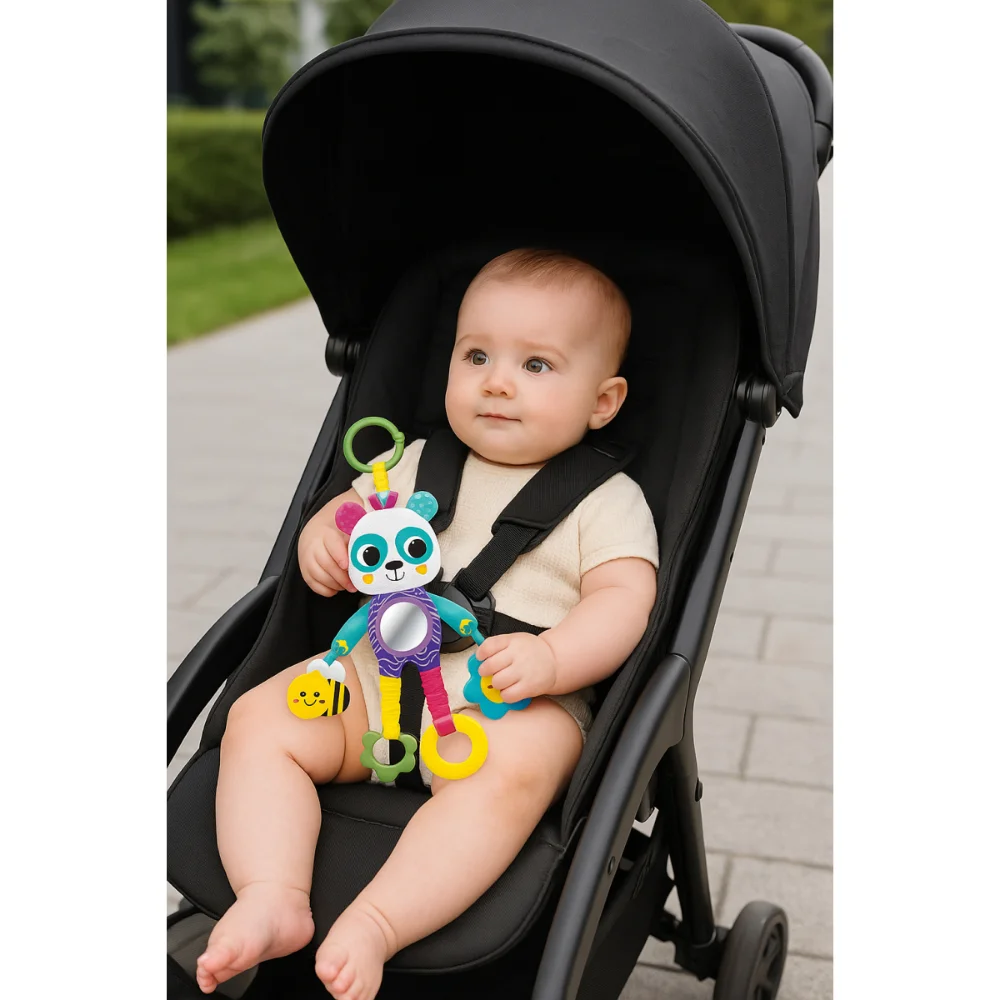 Kids Hits Βρεφικό Πάνινο Κρεμαστό Δραστηριοτήτων Πάντα Be Busy - 3