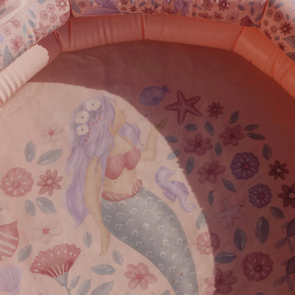 Little Dutch Φουσκωτή Πισίνα με Ουρά Γοργόνας Dreamy Mermaid 80 εκ. - 3