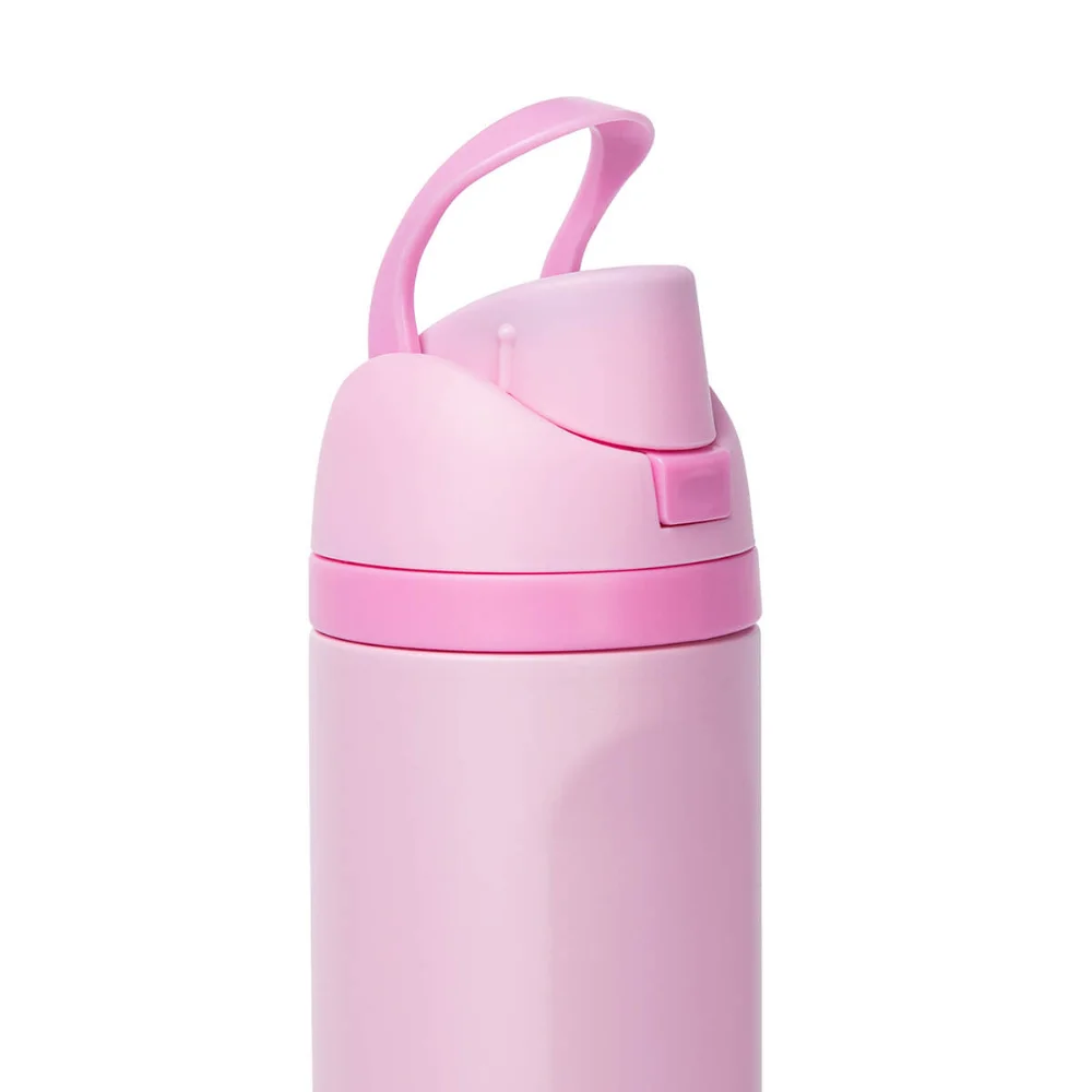 Yolo Μεταλλικό Θερμός 2 σε 1 Pink 700ml - 2
