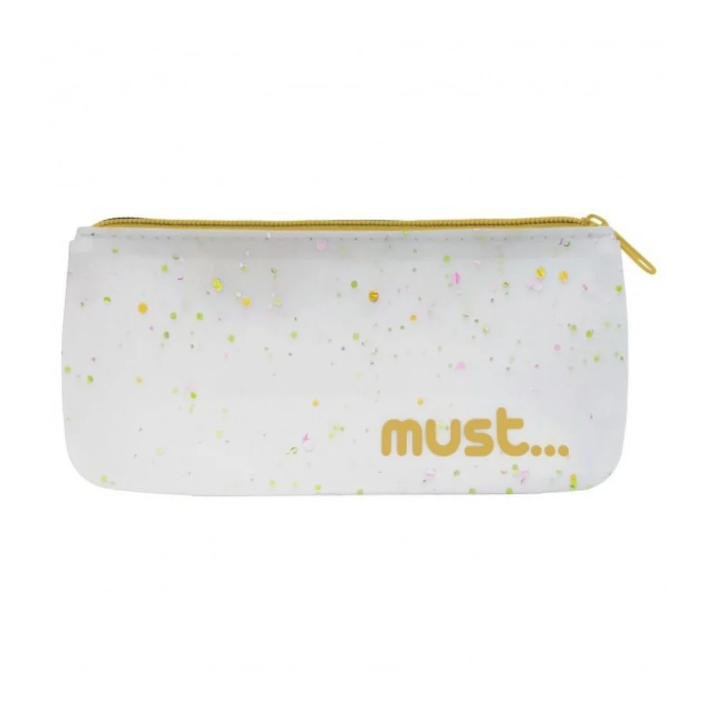 Must Focus Κασετίνα Σιλικόνης Φλατ Κονφετί σε 4 Χρώματα - 3