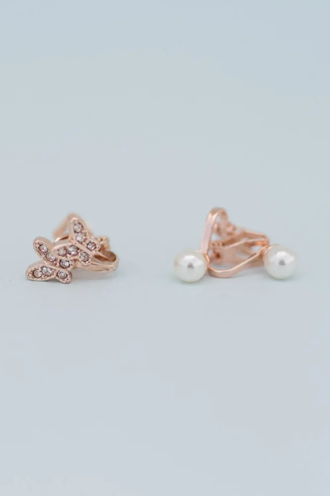 Great Pretenders Σκουλαρίκια με κλιπ Boutique 3 ζεύγη - 3