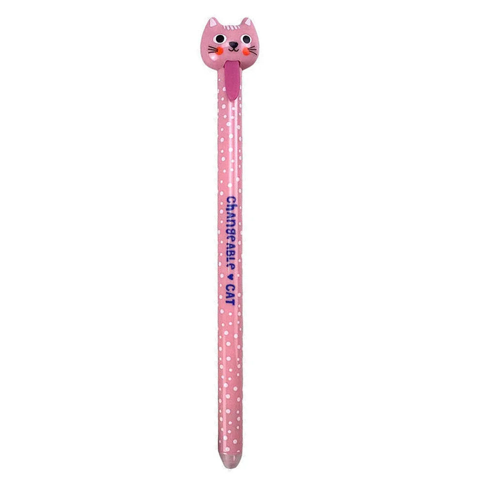 Gim Erasable Pen Cat Pink - 1