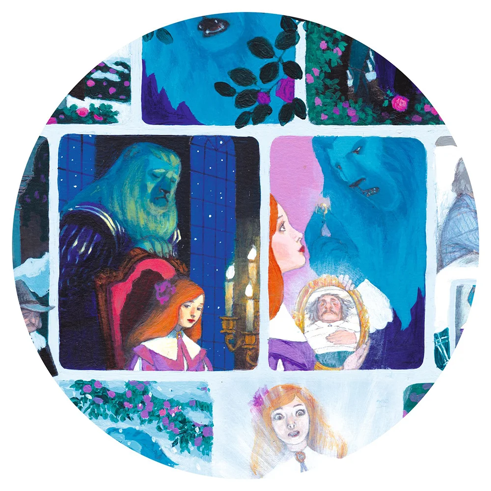 Djeco Παζλ Παραμύθι Η Πεντάμορφη και το Τέρας 100 τεμ - 4