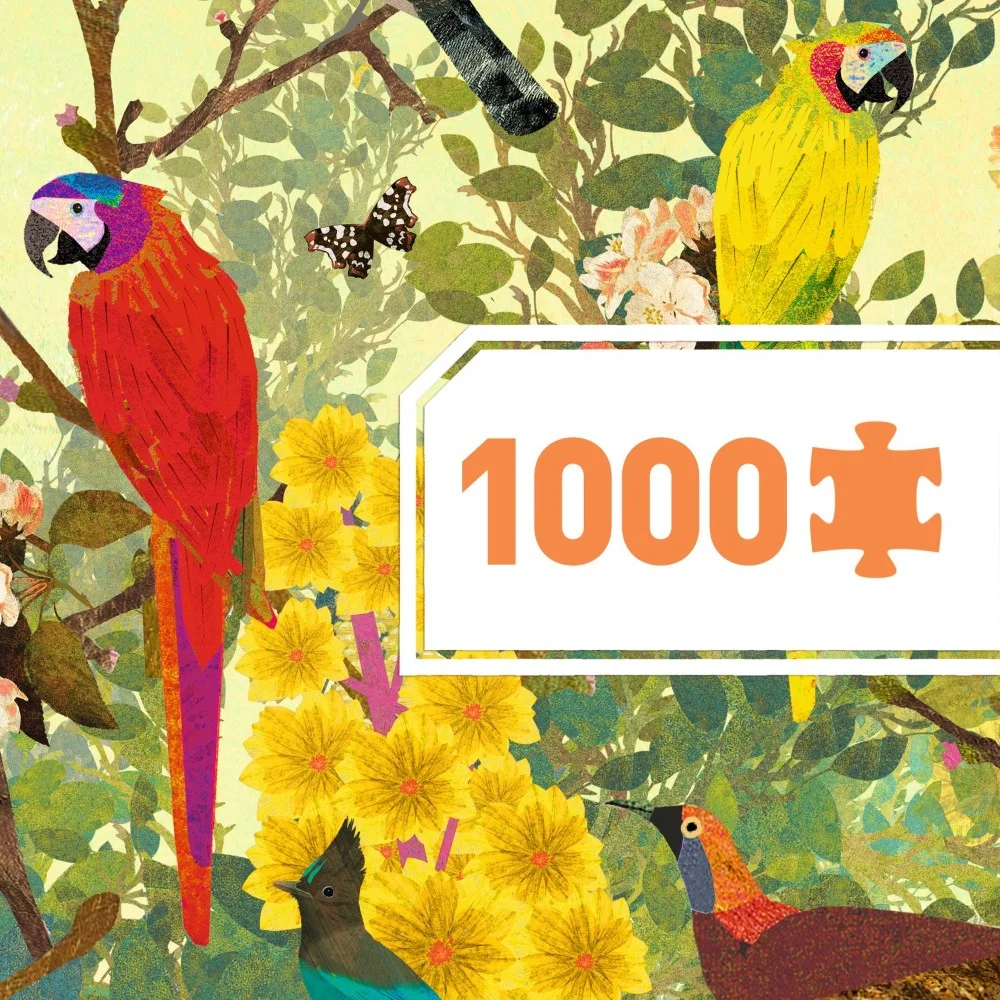 Djeco Παζλ Γαλήνια Πουλιά 1000 τεμ. - 3