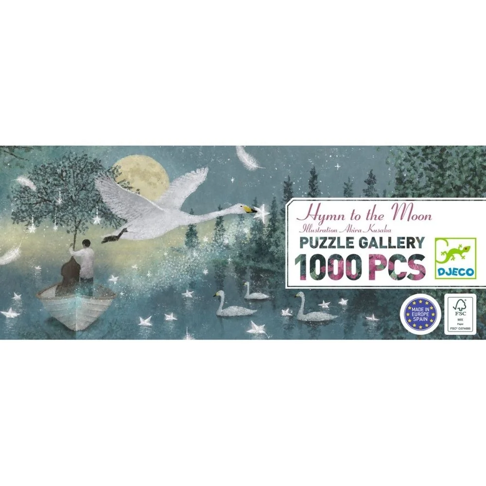 Djeco Παζλ Κάτω από το Φως του Φεγγαριού 1000 τεμ. - 1