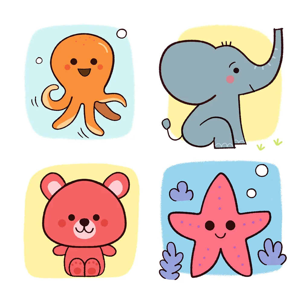 Djeco Ζωγραφική Βήμα-Βήμα Μικρά Ζωάκια - 4