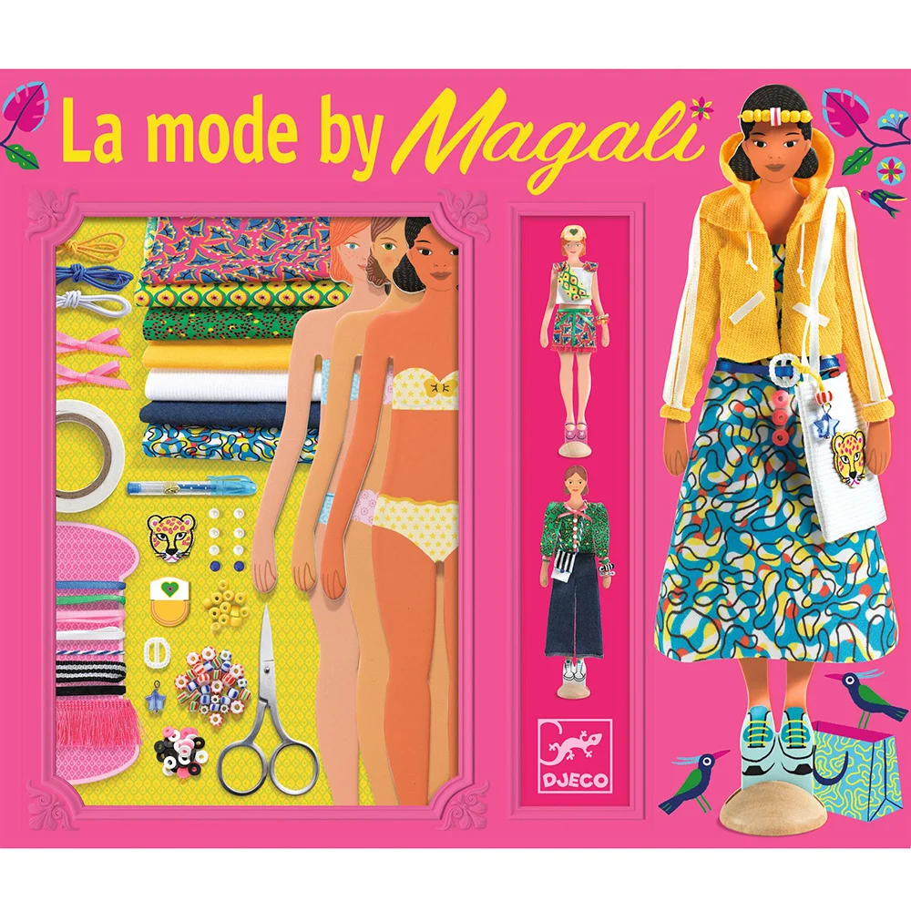 Djeco Δημιουργώ τα Δικά μου Ρούχα Ατελιέ Μόδας by Magali - 6
