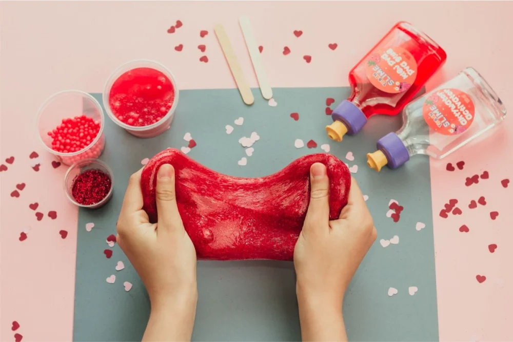 Tuban DIY Σετ Slime Φράουλα XL - 4