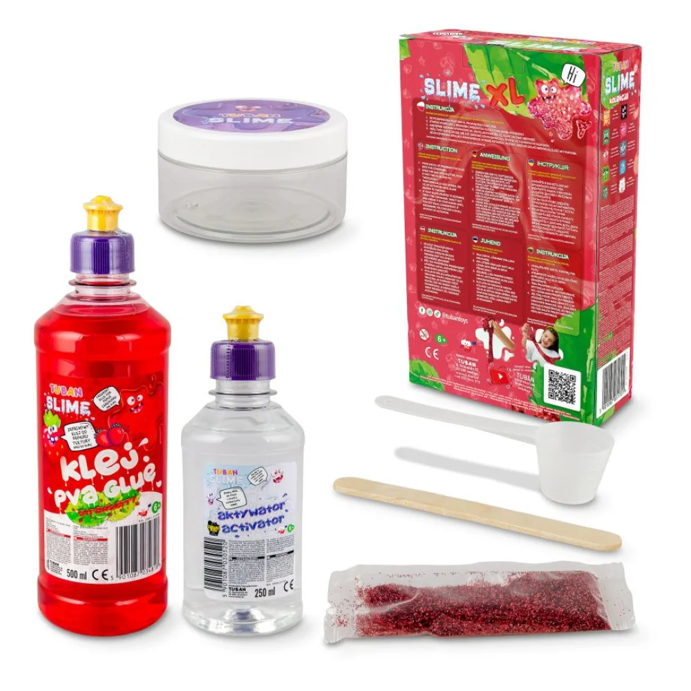 Tuban DIY Σετ Slime Φράουλα XL - 3