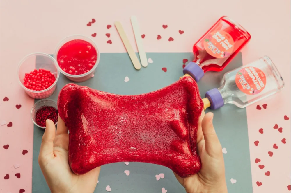 Tuban DIY Σετ Slime Φράουλα XL - 5
