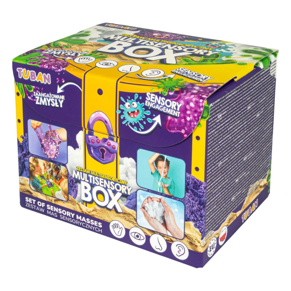 Tuban DIY Σετ Slime Multisensory Box Αισθητηριακών Υλικών - 1