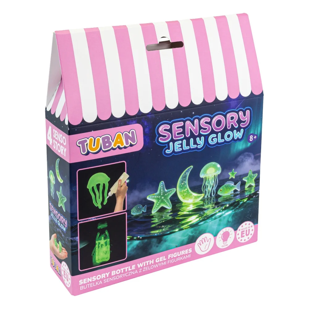Tuban Σετ Κατασκευή Sensory Jelly Glow - 1