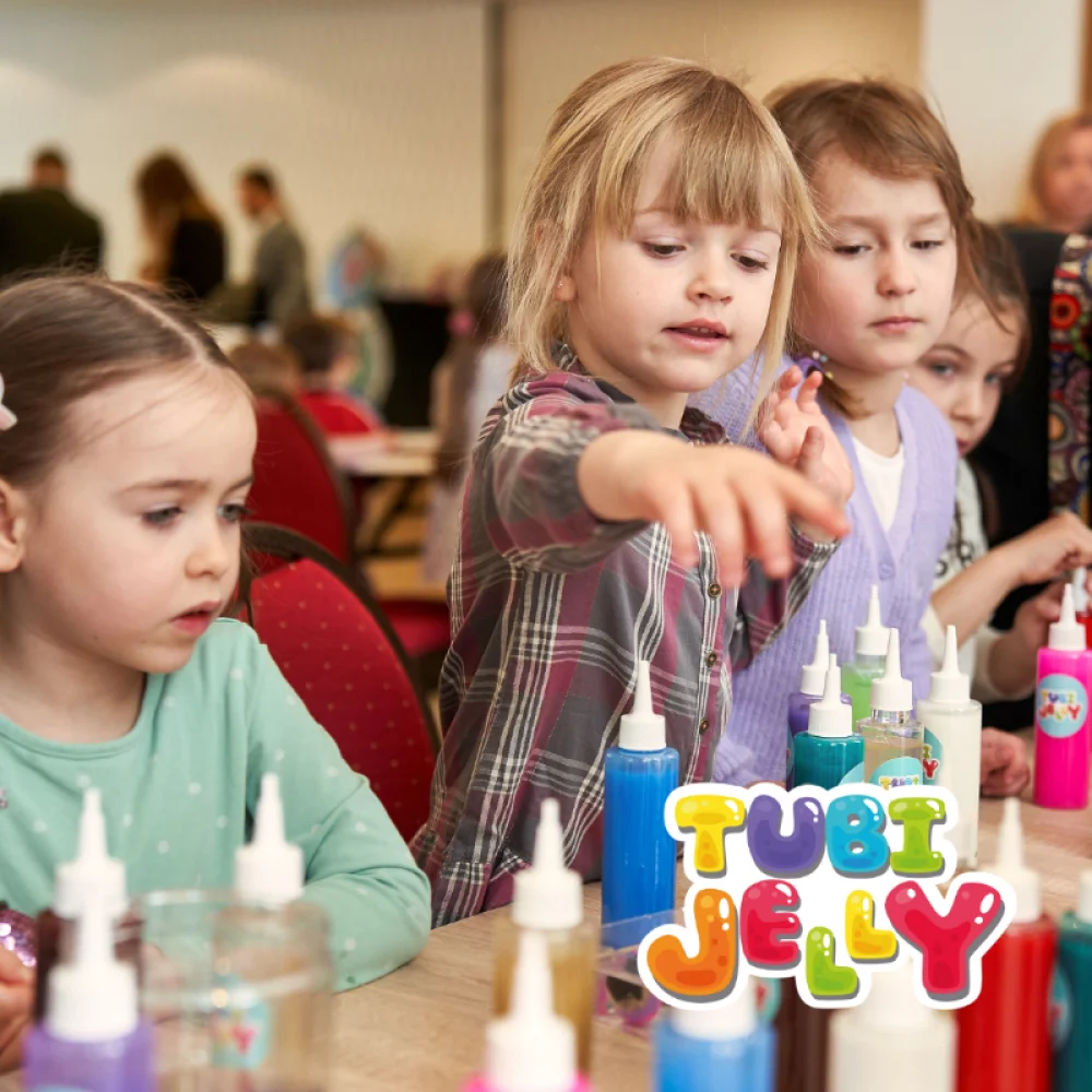 Tuban Σετ Tubi Jelly Τερατάκια για Δημιουργία 3D Φιγούρων Gel σε 3 Χρώματα - 2