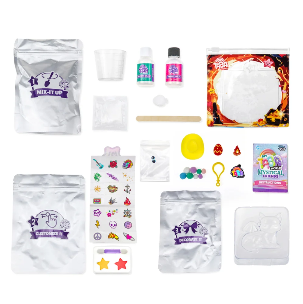 Taba World DIY Μυθικά Φιλαράκια Δράκος - 3