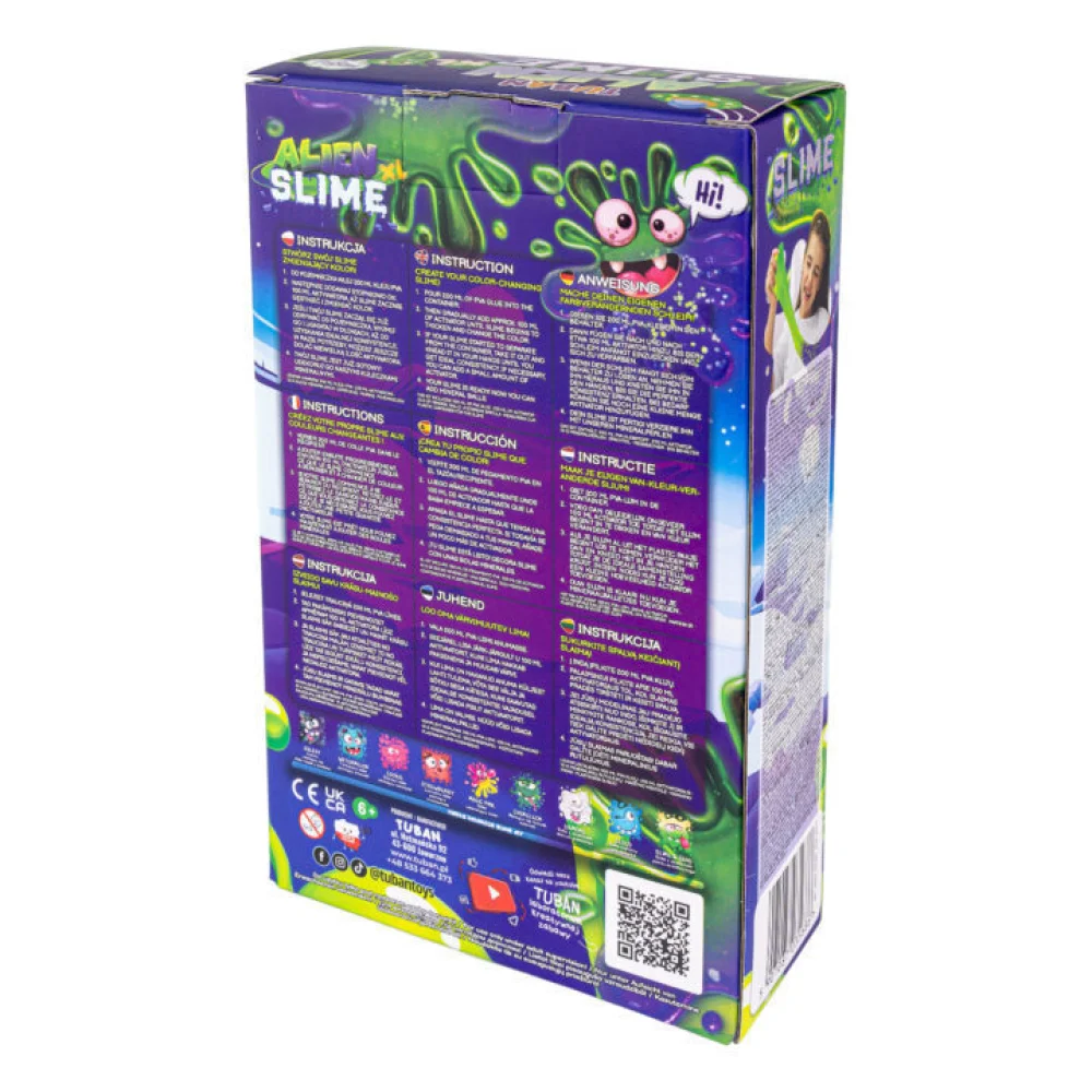 Tuban DIY Σετ Slime Εξωγήινος XL - 6