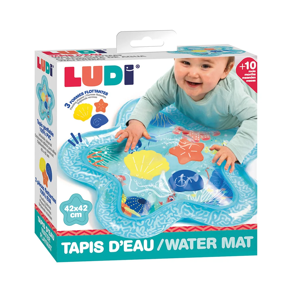 Ludi Βρεφικό Χαλί Δραστηριοτήτων με Νερό Αστέρι - 5