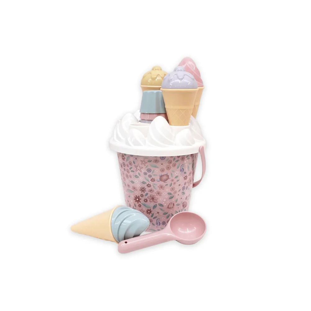 Little Dutch Σετ Κουβαδάκια Παραλίας Icecream Dreamy Mermaid Ροζ - 3